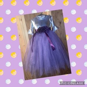 Custom flower girl dress